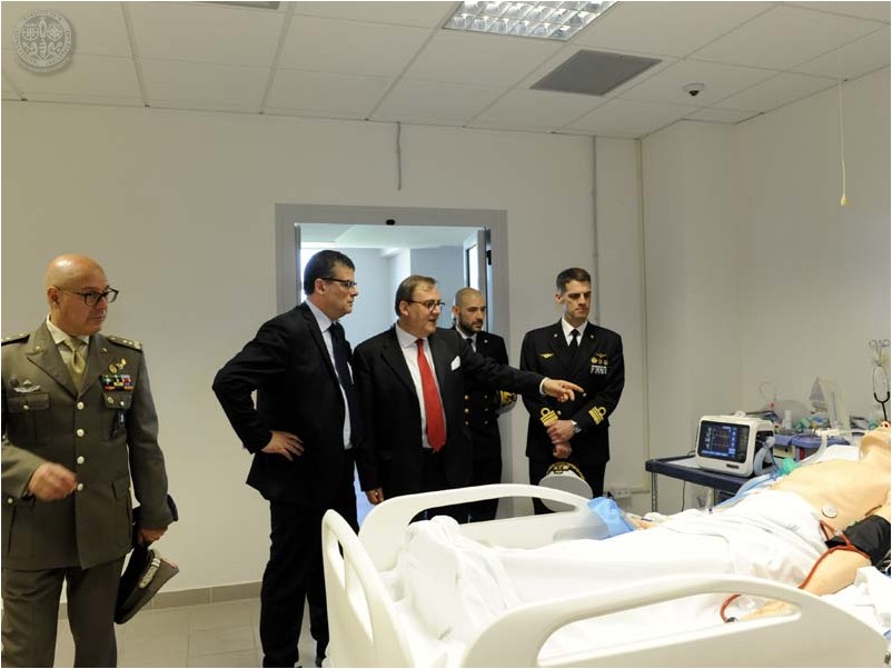 Centro di simulazione medica, all'inaugurazione anche l'assessore regionale alla Sanit&agrave; Luigi Arru