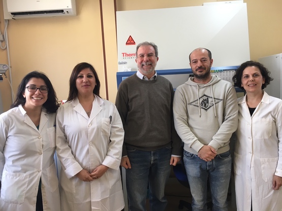 Una parte del gruppo di ricerca autore della pubblicazione