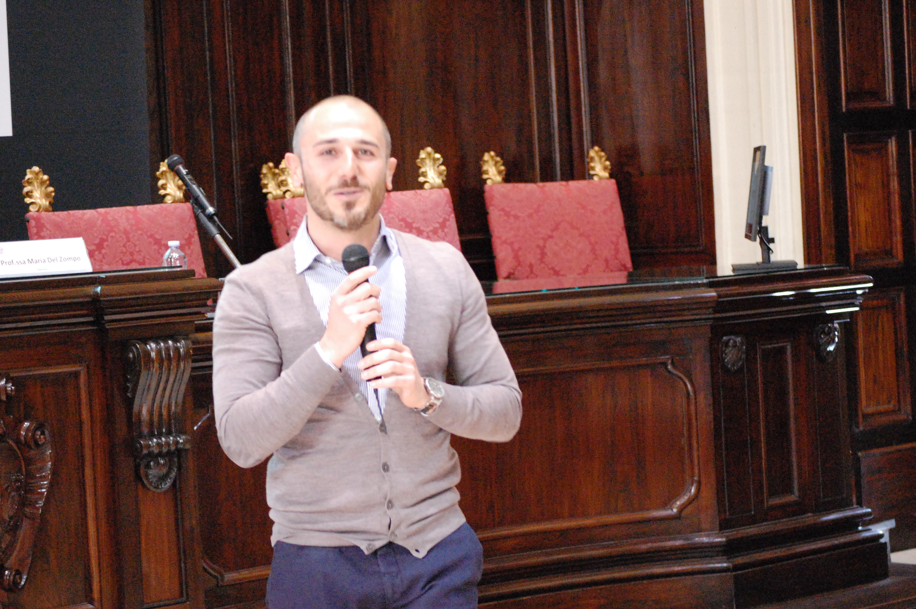 Roberto Pireddu, responsabile del progetto Unica per l'Etica