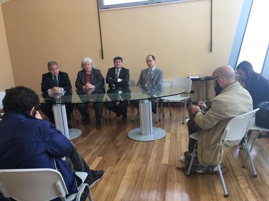 La conferenza stampa