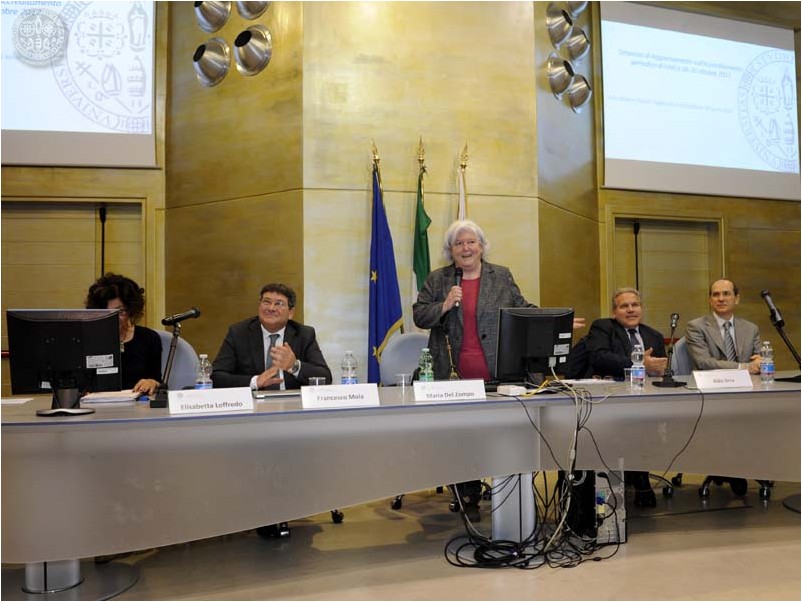 CEV, il tavolo della Presidenza durante il simposio