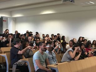 Moon Mapping, gli studenti durante gli interventi
