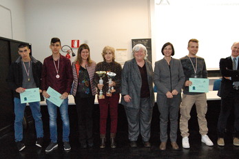 I primi tre vincitori dei Giochi della Chimica 2018