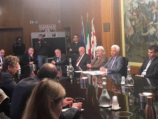 L'incontro in Regione