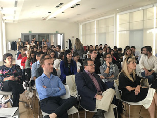 18 maggio 2018 - Un'immagine dei lavori moderati da Elisabetta Cotti