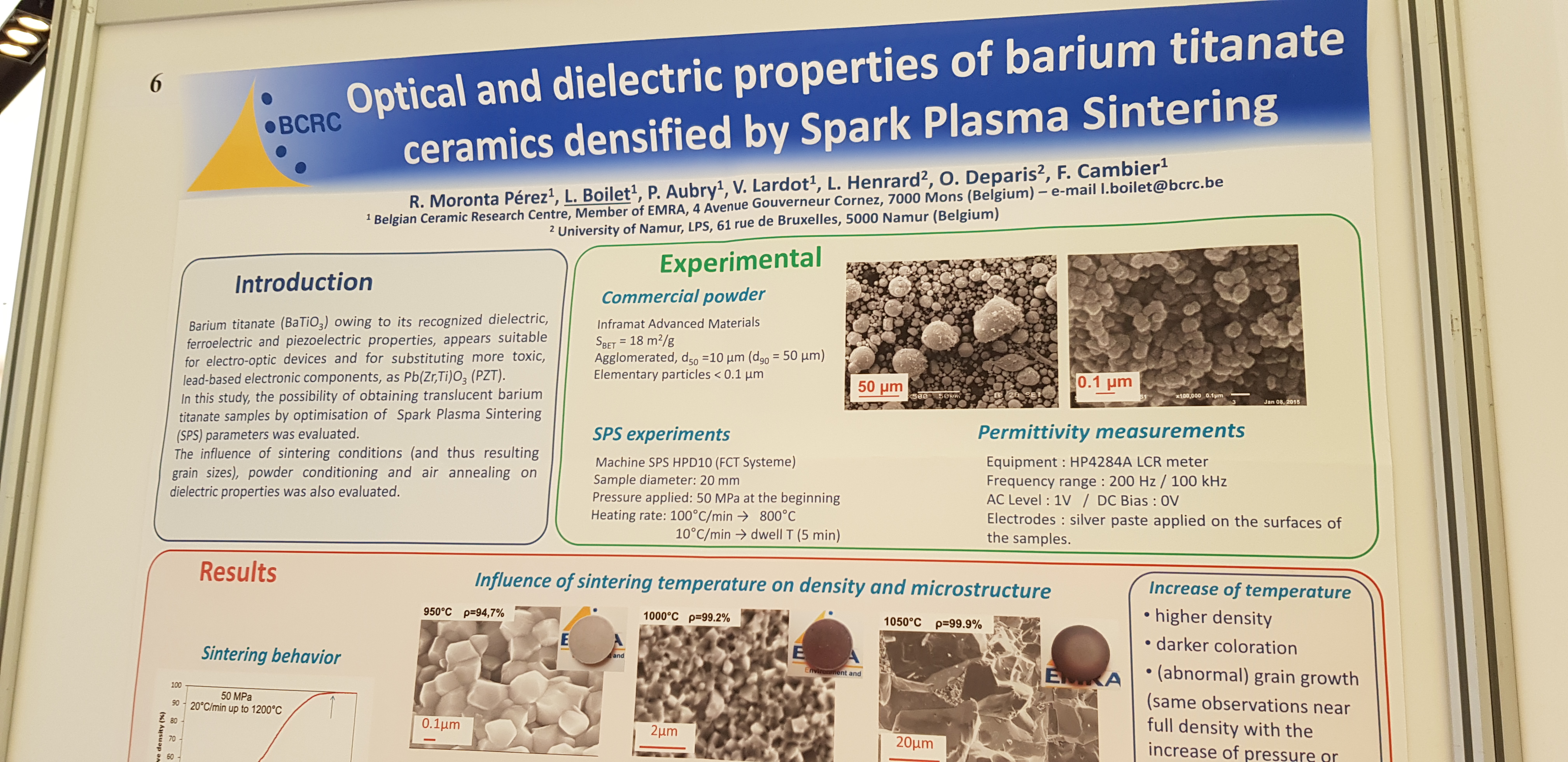 4th INTERNATIONAL WORKSHOP ON SPARK PLASMA SINTERING