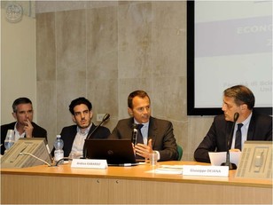 L'intervento di Andrea Gabardo, Accenture, alla tavola rotonda