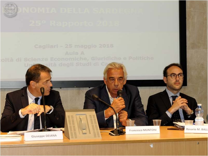 Rapporto CRENoS, un momento della presentazione 2018