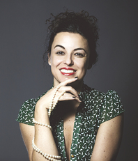 L'attrice Michela Atzeni in uno scatto di Fiorella Sanna