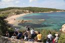 Alcune immagini del team di ricerca di Sandro Demuro a lavoro al faro di Punta Sardegna, sede dell&rsquo;Osservatorio delle coste e ambiente naturale sottomarino OCEANS