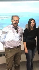 Nella foto i professori Stefano Enzo (UniSs) e Maria Carla Aragoni (UniCa)