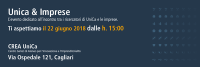 Appuntamento al Crea (Centro servizi di ateneo innovazione e imprenditorialit&agrave;) il 22 giugno 2018