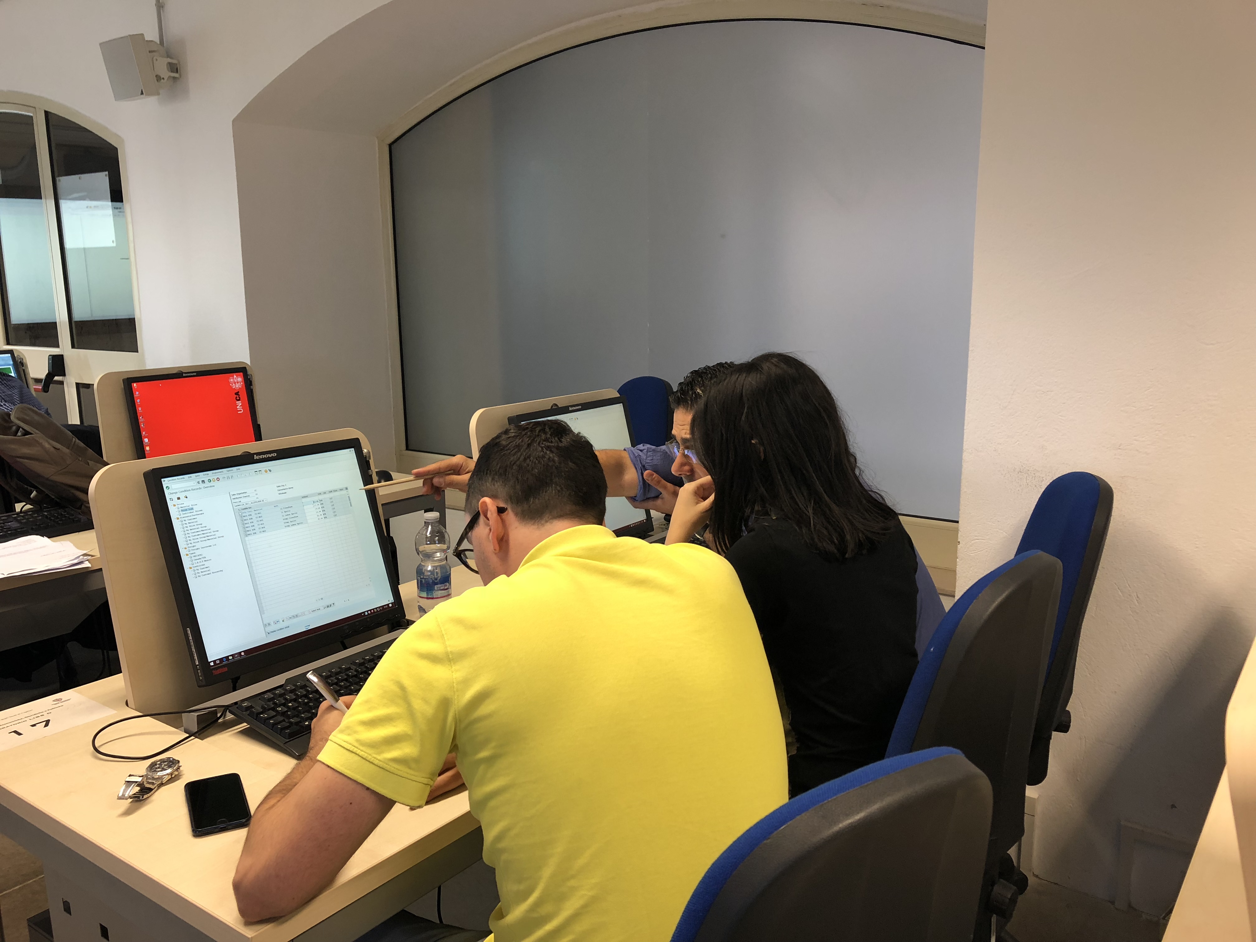 Alcune immagini della settimana formativa riservata ai docenti, organizzata in collaborazione con SAP Italia, azienda leader nel settore di soluzioni software per le aziende.