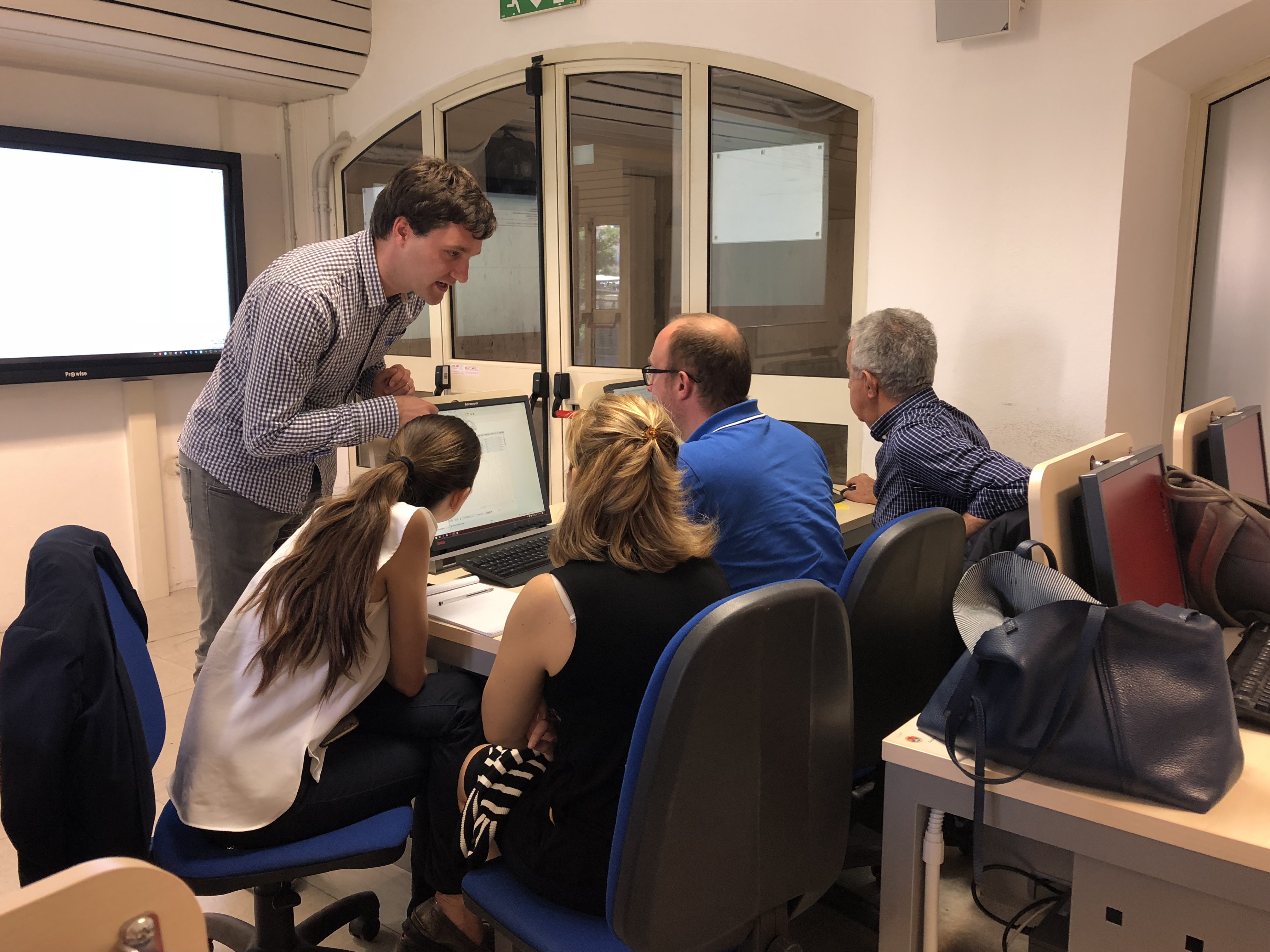 Alcune immagini della settimana formativa riservata ai docenti, organizzata in collaborazione con SAP Italia, azienda leader nel settore di soluzioni software per le aziende.