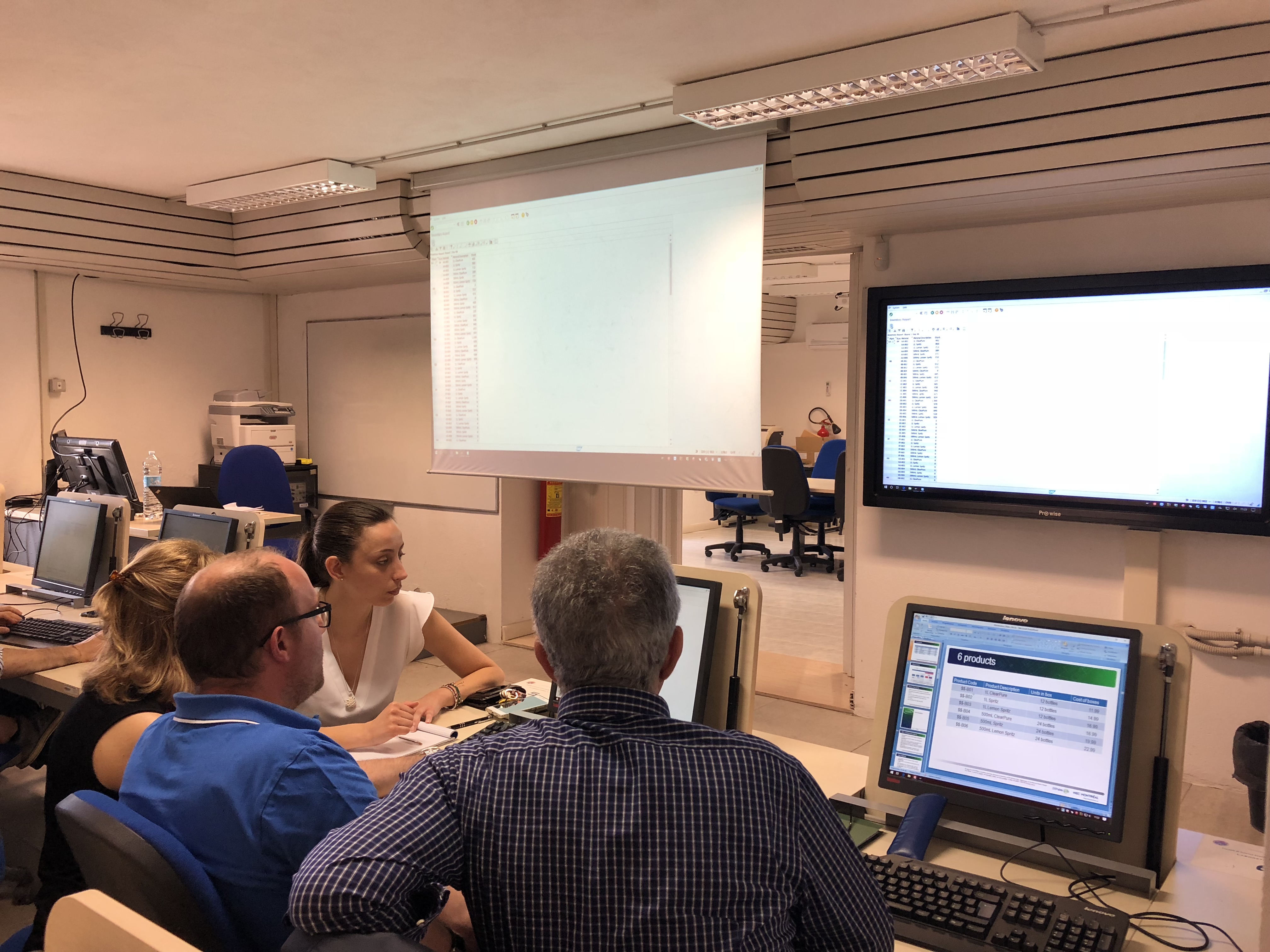 Alcune immagini della settimana formativa riservata ai docenti, organizzata in collaborazione con SAP Italia, azienda leader nel settore di soluzioni software per le aziende.