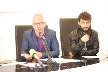 Giuseppe Dessena e Federico Orr&ugrave;, assessore regionale e rappresentante degli studenti nel cda dell'ERSU