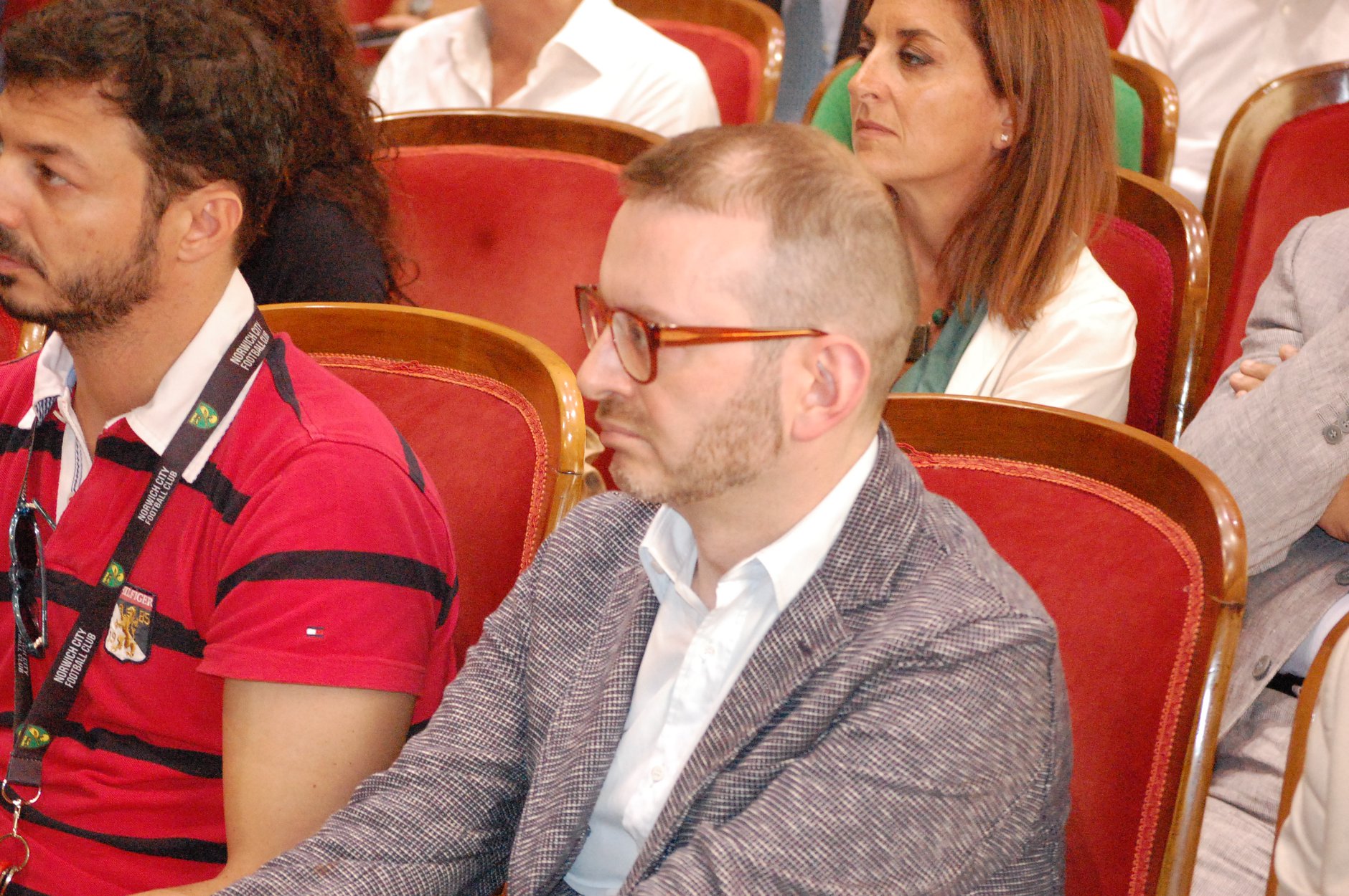 Le immagini dell'incontro questa mattina tra il Rettore, il Prorettore vicario Francesco Mola e il coordinatore del Presidio della Qualit&agrave; Elio Usai e i coordinatori dei corsi di laurea.