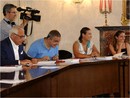 I giornalisti durante la conferenza stampa