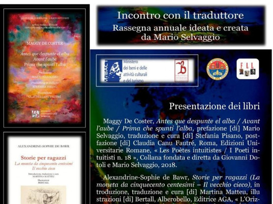 La locandina dell'iniziativa