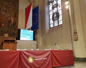 La sala dove si &egrave; svolto il Congresso
