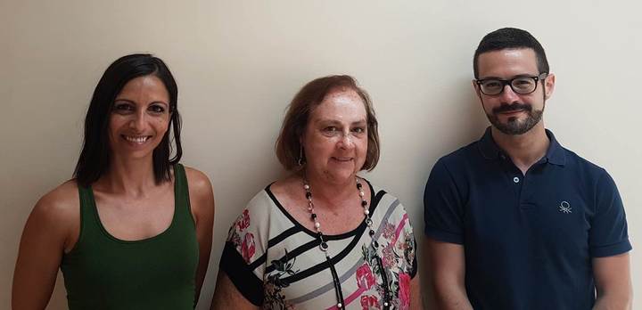 Rossana Martorelli tra Laura Soro e Marco Muresu: nei giorni scorsi hanno partecipato al XVII Congresso internazionale di Archeologia cristiana, in Olanda