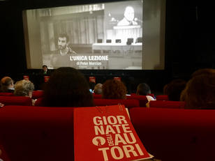 Il momento della conferenza stampa in cui viene annunciata la presenza de "L'Unica Lezione"
