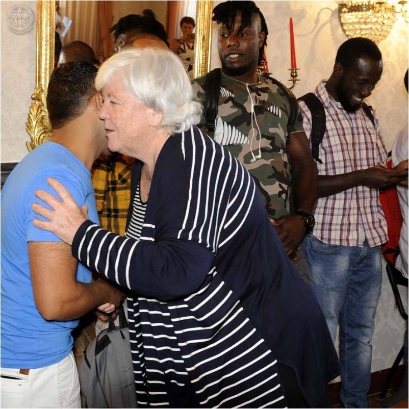 Nelle immagini di Francesco Cogotti la cerimonia di consegna dei passaporti europei per le qualifiche ai rifugiati e richiedenti asilo, che si &egrave; svolta questa mattina nell'Aula Magna del Rettorato