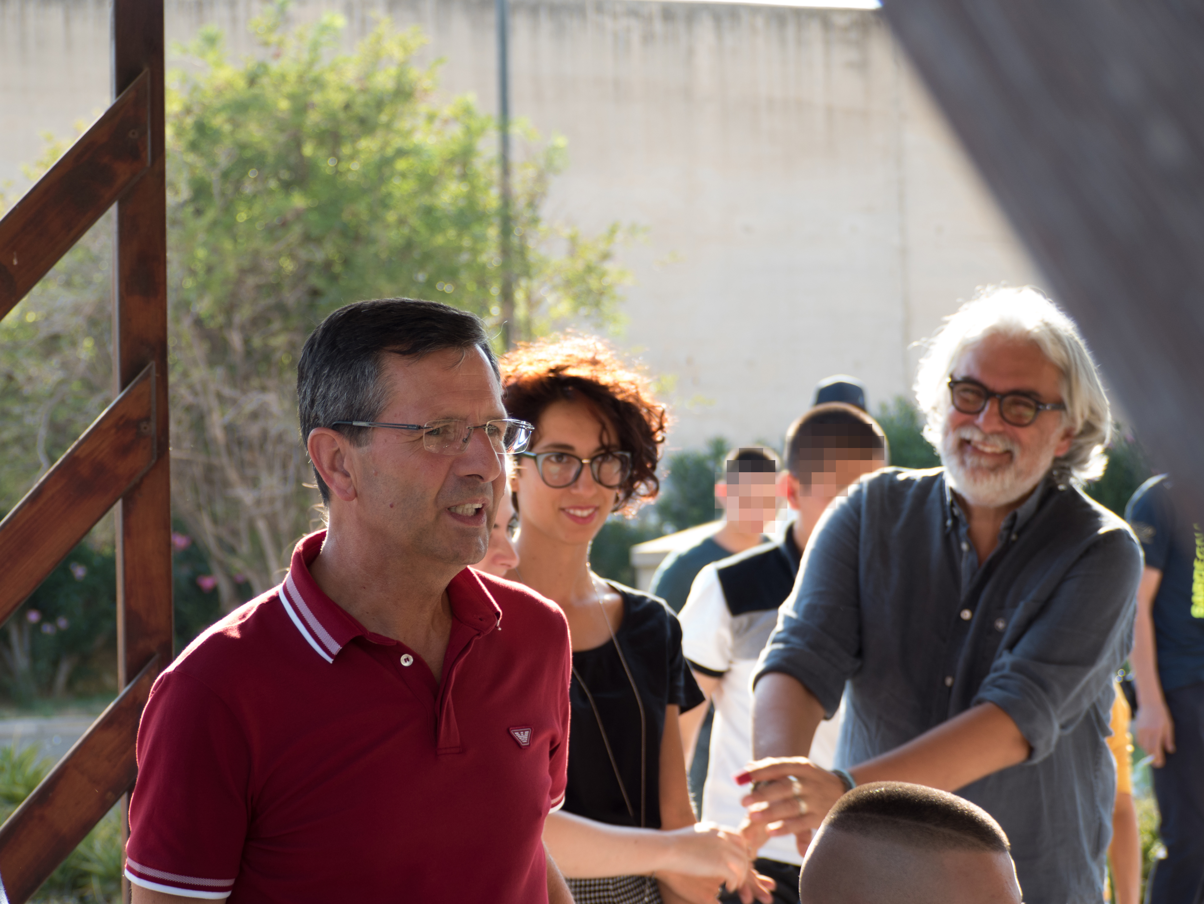 Le immagini dell'inaugurazione dello spazio all'aria aperta, destinato agli incontri tra i minorenni ospiti dell'IPM di Quartucciu e le loro famiglie. Il progetto &egrave; stato realizzato da Alice Salimbeni, laureata magistrale in architettura