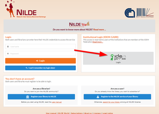 Home page di NILDE