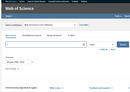 Training sulla banca dati Web of Science