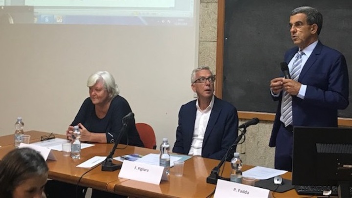 Maria Del Zompo, Francesco Pigliaru e Paolo Fadda