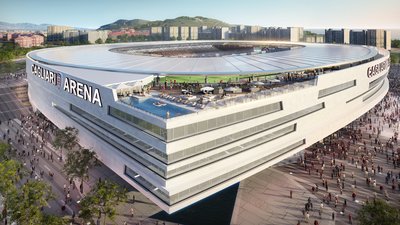 Moderno, incastonato in un'area di pregio, con soluzioni innovative: lo stadio del terzo millennio