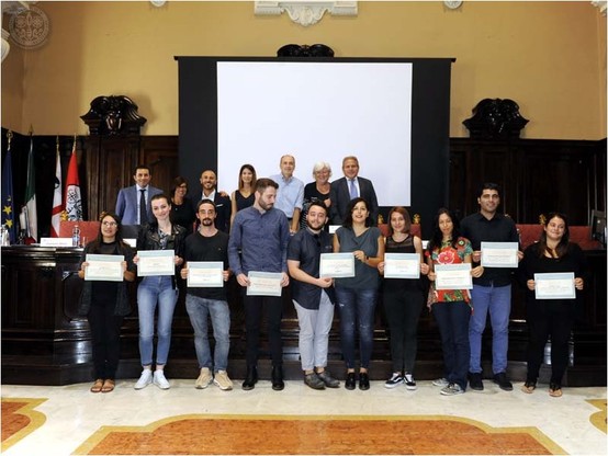 UniCa per l'Etica, foto di gruppo finale