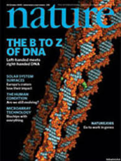 Nature, una recente copertina della bibbia indiscussa del mondo della scienza