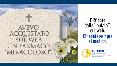 No alle bufale, no alle fake news, no a temi sulla salute avvelenati da falsit&agrave;