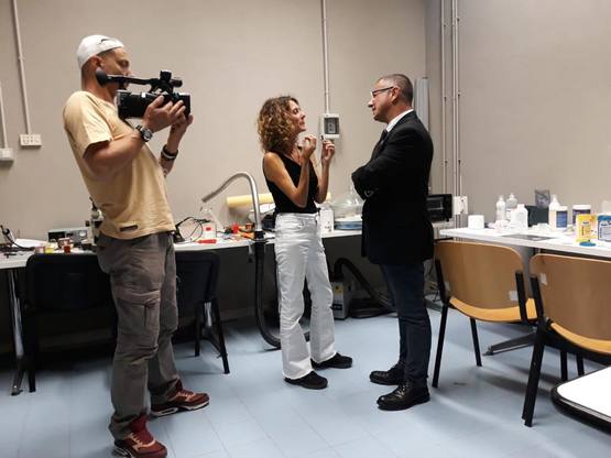 Un momento della trasmissione