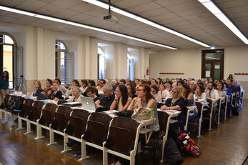 Un momento del World WoMen Hegelian Congress 2018 (sessione in Aula VI)