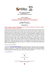La locandina del primo incontro del ciclo di seminari