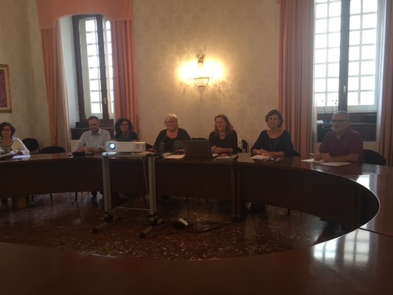 Un'immagine della prima riunione del Consiglio di UNICApress