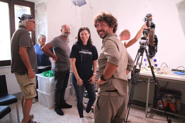 La troupe di Linea Blu