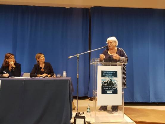 L'intervento del Rettore Del Zompo