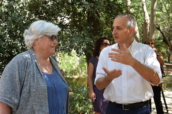 Il Rettore con Gianluigi Bacchetta