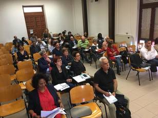L'Aula magna durante la presentazione del Dossier IDOS