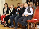 In prima fila il Direttore Generale Aldo Urru con il Prorettore alla semplificazione e innovazione amministrativa, Pietro Ciarlo