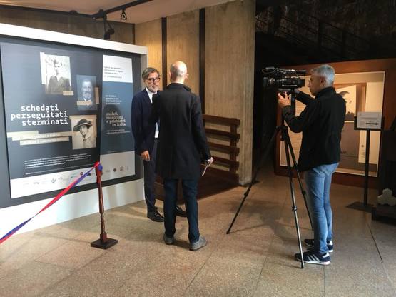 Gabriele Russo e Carlo Garau intervistano il prof. Carpiniello