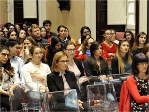 L'Aula magna durante il seminario