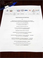 Badminton, frontespizio dell'accordo