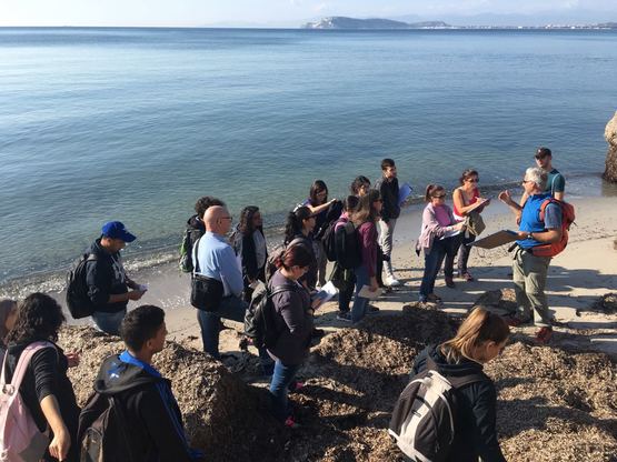 Laboratorio al Poetto con Sandro Demuro