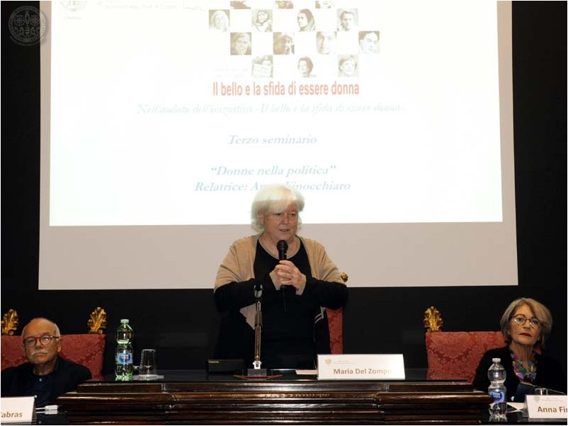 L'intervento del Rettore