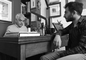 Un'immagine del cortometraggio "L'unica lezione"